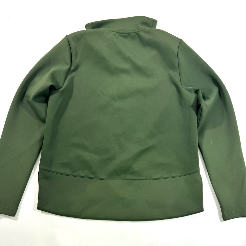 Lole Spacer Long Sleeve Funnel Neck Sweatshirt Green Kombu - Picture 3 of 9